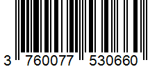 Barcode 3760077530660