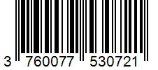 Barcode 3760077530721