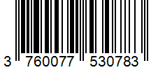 Barcode 3760077530783
