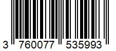 Barcode 3760077535993