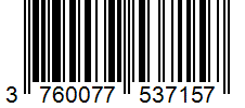 Barcode 3760077537157