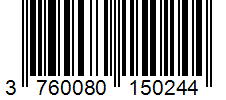 Barcode 3760080150244