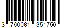 Barcode 3760081351756