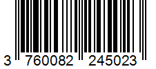 Barcode 3760082245023