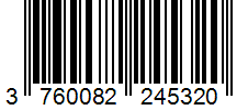 Barcode 3760082245320