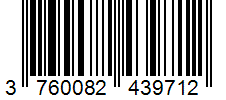 Barcode 3760082439712