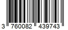 Barcode 3760082439743