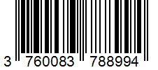 Barcode 3760083788994