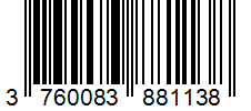 Barcode 3760083881138