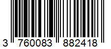 Barcode 3760083882418