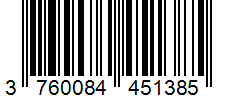 Barcode 3760084451385
