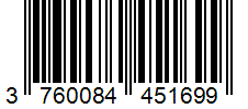 Barcode 3760084451699