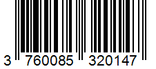 Barcode 3760085320147