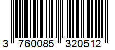 Barcode 3760085320512