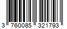 Barcode 3760085321793