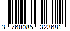 Barcode 3760085323681