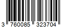 Barcode 3760085323704