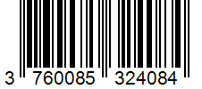 Barcode 3760085324084