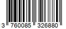 Barcode 3760085326880