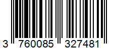 Barcode 3760085327481