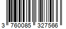 Barcode 3760085327566
