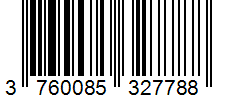 Barcode 3760085327788