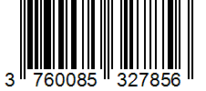 Barcode 3760085327856
