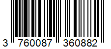 Barcode 3760087360882