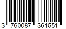 Barcode 3760087361551