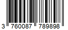 Barcode 3760087789898