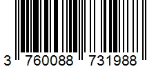 Barcode 3760088731988
