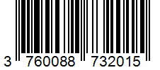 Barcode 3760088732015