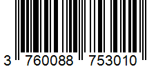 Barcode 3760088753010