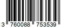 Barcode 3760088753539