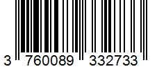 Barcode 3760089332733