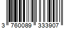 Barcode 3760089333907