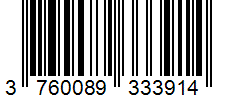 Barcode 3760089333914