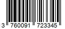Barcode 3760091723345