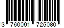 Barcode 3760091725080