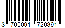 Barcode 3760091726391