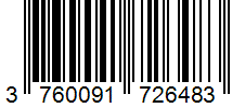 Barcode 3760091726483