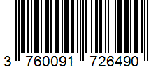 Barcode 3760091726490