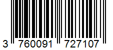 Barcode 3760091727107