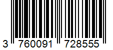 Barcode 3760091728555