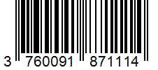 Barcode 3760091871114