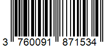 Barcode 3760091871534