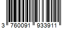 Barcode 3760091933911