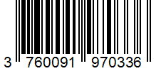 Barcode 3760091970336
