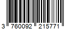 Barcode 3760092215771