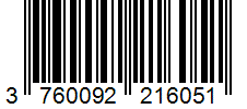 Barcode 3760092216051
